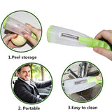 Plastic Manual Fruit Vegetable Peeler Potato Peeler with The Storage Box Plastic Manual Fruit Vegetable Peeler Potato Peeler with The Storage Box