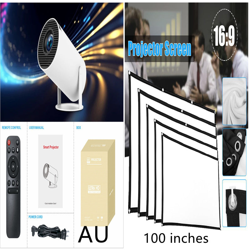 HY300 Pro Projector Home Theater Entertainment Portable Small Projector HY300 Pro Projector Home Theater Entertainment Portable Small Projector