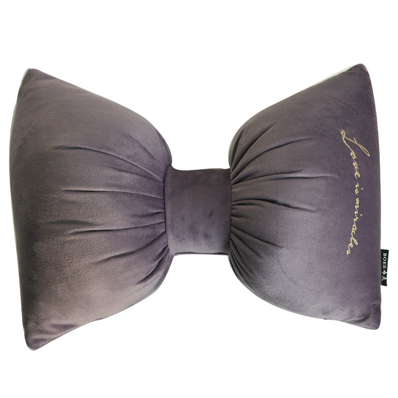 Velvet car headrest pillow Velvet car headrest pillow