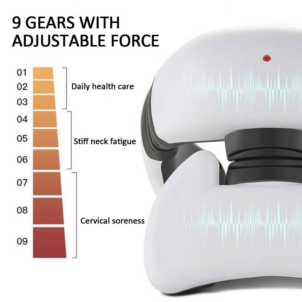 Smart Electric Pulse Back and Neck Massage 4 Heads Pain Relief Tool Health Care Relaxation Cervical Vertebra Physiotherapy Smart Electric Pulse Back and Neck Massage 4 Heads Pain Relief Tool Health Care Relaxation Cervical Vertebra Physiotherapy