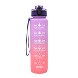 Sports Frosted Gradient Water Bottle Sports Frosted Gradient Water Bottle