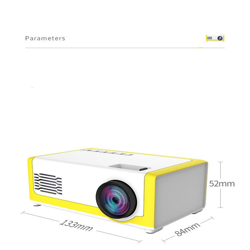 Mini Projector Support 1080P YG300 Portable LED Projector Home Theatre Video Beamer For Mobile Phone Mini Projector Support 1080P YG300 Portable LED Projector Home Theatre Video Beamer For Mobile Phone