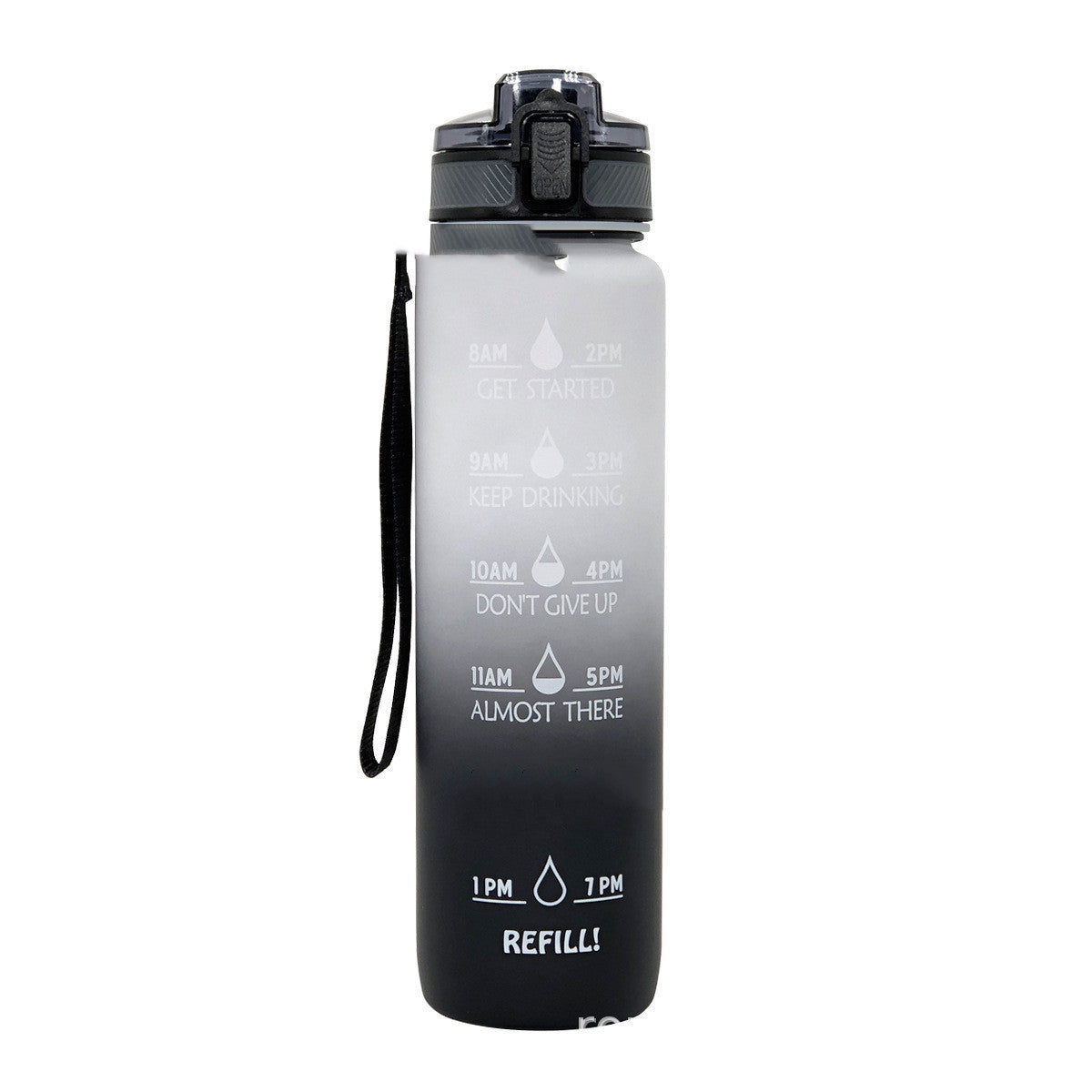 Sports Frosted Gradient Water Bottle Sports Frosted Gradient Water Bottle