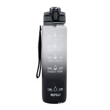 Sports Frosted Gradient Water Bottle Sports Frosted Gradient Water Bottle