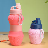 Silicone Folding Water Retractable Sports Bottle Silicone Folding Water Retractable Sports Bottle