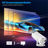 HY300 Pro Projector Home Theater Entertainment Portable Small Projector HY300 Pro Projector Home Theater Entertainment Portable Small Projector