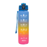 Sports Frosted Gradient Water Bottle Sports Frosted Gradient Water Bottle