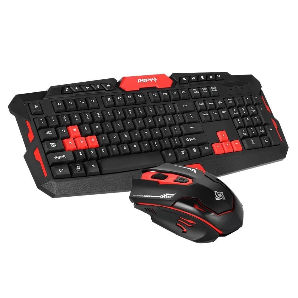 Hk8100 2.4 G Wireless Gaming Keyboard Mouse Combo Ergonomics Waterproof Optical For Pc Laptop Desktop Gamer Hk8100 2.4 G Wireless Gaming Keyboard Mouse Combo Ergonomics Waterproof Optical For Pc Laptop Desktop Gamer