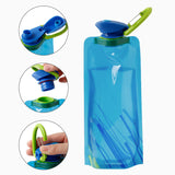 Travel Portable Collapsible Folding Drinking Water Pot Outdoor Sports Water Bottle Carabiner Water Bottle Bag Camp Bag Travel Portable Collapsible Folding Drinking Water Pot Outdoor Sports Water Bottle Carabiner Water Bottle Bag Camp Bag