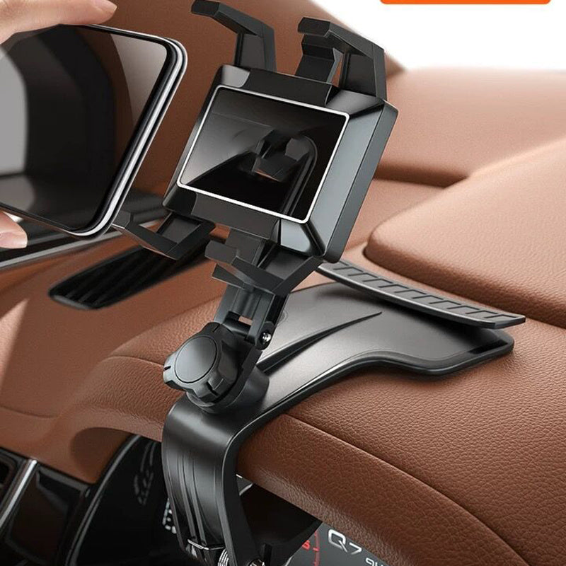 New Car Phone Holder Rotary Adiustable Navigation Car Phone Stand Multi-Function With Parking Card Automotive Goods New Car Phone Holder Rotary Adiustable Navigation Car Phone Stand Multi-Function With Parking Card Automotive Goods