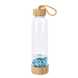 Natural crystal gravel water bottle Natural crystal gravel water bottle