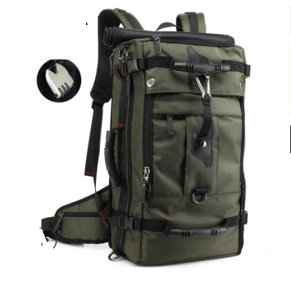 New double shoulder bag Oxford cloth bags male outdoor backpack large capacity baggage bag multifunction hiking bag New double shoulder bag Oxford cloth bags male outdoor backpack large capacity baggage bag multifunction hiking bag