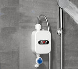 Electric Water Heater Mini Small Thermostatic Shower Set Electric Water Heater Mini Small Thermostatic Shower Set