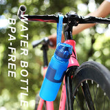 500ML Folding Silicone Water Bottle Sports 500ML Folding Silicone Water Bottle Sports