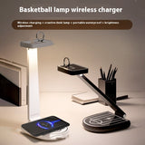 Creative Basketball Stand Table Lamp Mobile Phone Wireless Charging Lamp Creative Basketball Stand Table Lamp Mobile Phone Wireless Charging Lamp