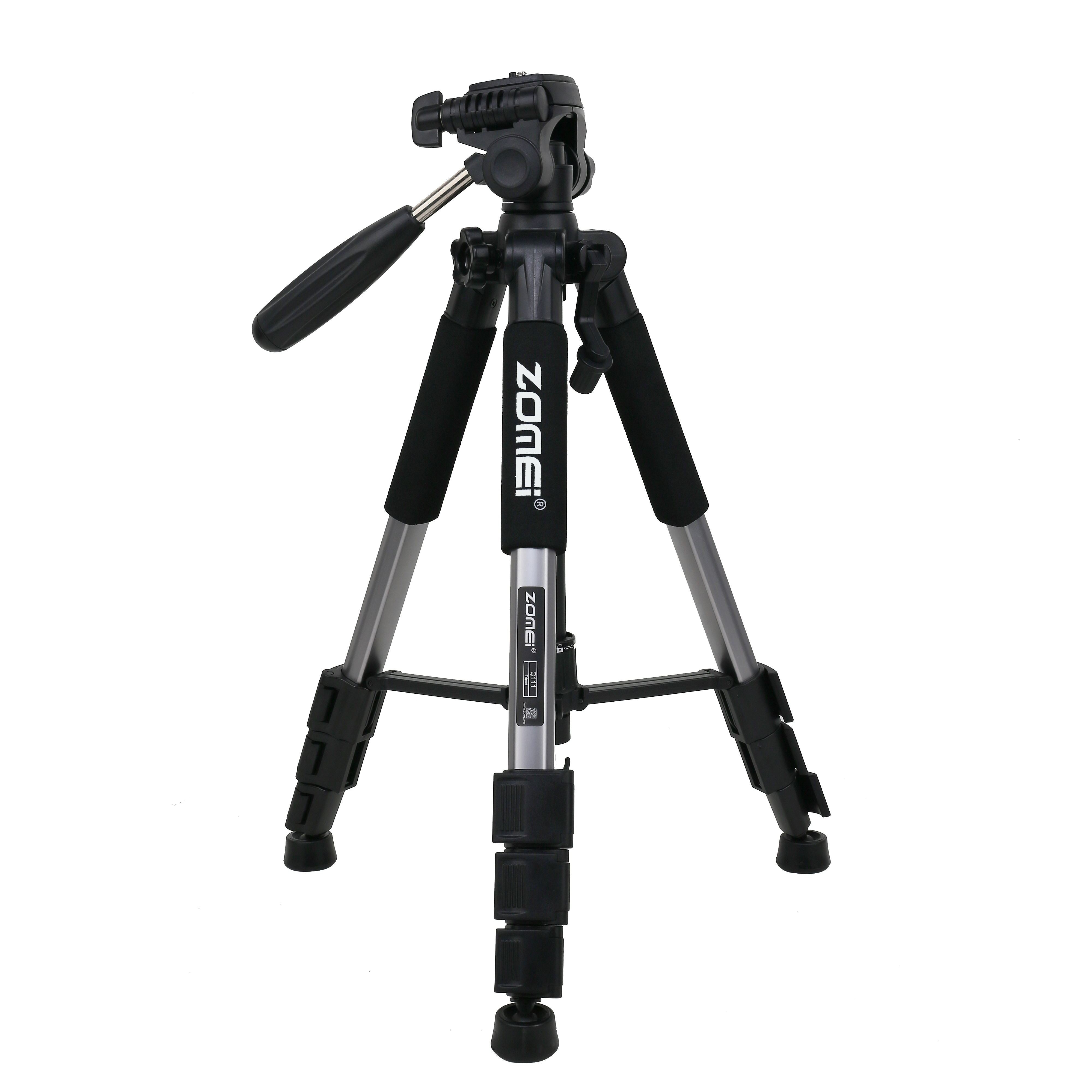 Compatible with Apple, New Zomei Tripod Z666 Professional Portable Travel Aluminum Camera Tripod Accessories Stand with Pan Head for  Digital SLR Camera Compatible with Apple, New Zomei Tripod Z666 Professional Portable Travel Aluminum Camera Tripod Accessories Stand with Pan Head for  Digital SLR Camera