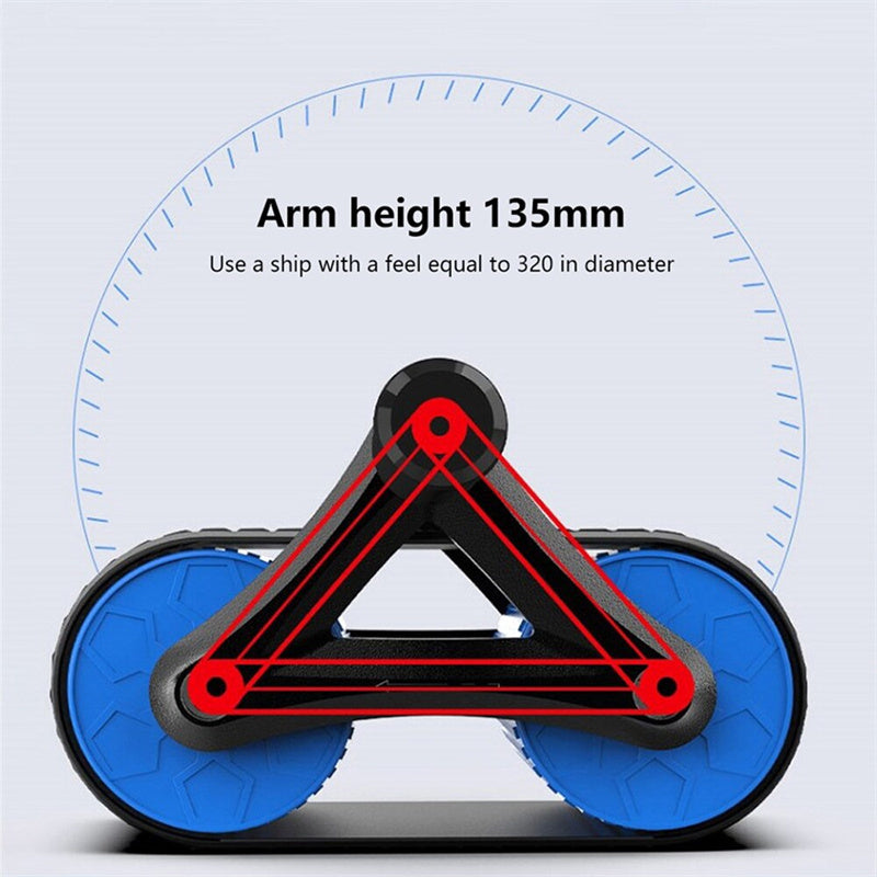Double Wheel Abdominal Exerciser Women Men Automatic Rebound Ab Wheel Roller Waist Trainer Gym Sports Home Exercise Devices Double Wheel Abdominal Exerciser Women Men Automatic Rebound Ab Wheel Roller Waist Trainer Gym Sports Home Exercise Devices