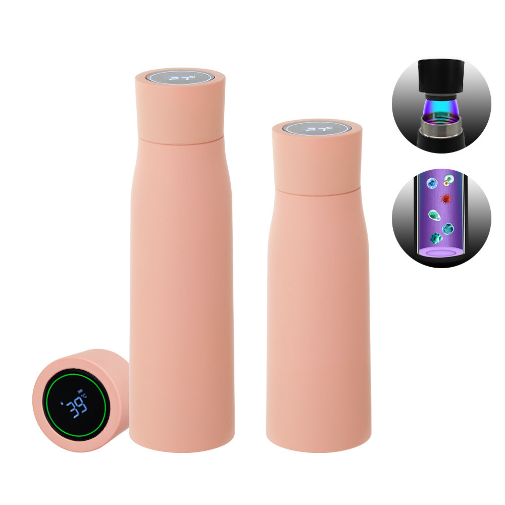 Thermal Water Bottle, Smart Temperature Display Insulated Cup, Stainless Steel Water Cup Tumbler Bottle Thermal Water Bottle, Smart Temperature Display Insulated Cup, Stainless Steel Water Cup Tumbler Bottle