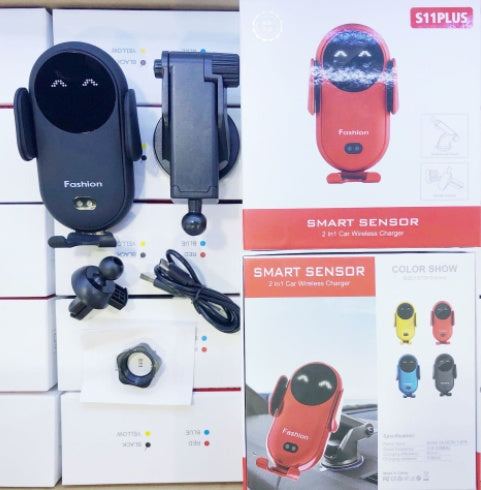 Infrared Induction Car Wireless Charger Car Phone Holder Infrared Induction Car Wireless Charger Car Phone Holder