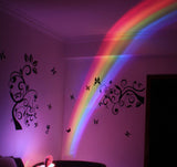 Novelty LED Romantic Sky Rainbow Colorful Projection Night Light Novelty LED Romantic Sky Rainbow Colorful Projection Night Light