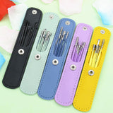 Stainless Steel Ear Pick Leather Set Stainless Steel Ear Pick Leather Set