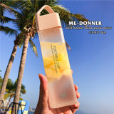 Simple plastic cup portable water bottle Simple plastic cup portable water bottle