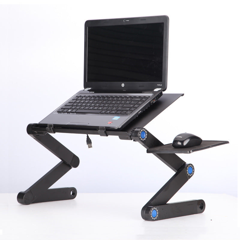 Laptop Table Stand With Adjustable Folding Ergonomic Design Stand Notebook Desk For Ultrabook Netbook Or Tablet With Mouse Pad Laptop Table Stand With Adjustable Folding Ergonomic Design Stand Notebook Desk For Ultrabook Netbook Or Tablet With Mouse Pad