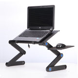 Laptop Table Stand With Adjustable Folding Ergonomic Design Stand Notebook Desk For Ultrabook Netbook Or Tablet With Mouse Pad Laptop Table Stand With Adjustable Folding Ergonomic Design Stand Notebook Desk For Ultrabook Netbook Or Tablet With Mouse Pad