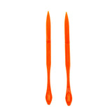 2pcs Plastic peeler orange 2pcs Plastic peeler orange