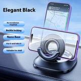 Magnetic Phone Holder With Vacuum Suction Foldable Adjustable Car Mount Magnetic Bracket Suction Nonslip For Busy Commuters Magnetic Phone Holder With Vacuum Suction Foldable Adjustable Car Mount Magnetic Bracket Suction Nonslip For Busy Commuters