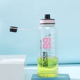 Large Capacity Travel Water Bottle Transparent Plastic Water Cup Large Capacity Travel Water Bottle Transparent Plastic Water Cup