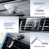Rotate Metal Magnetic Car Phone Holder Foldable Universal Mobile Phone Stand Air Vent Magnet Mount GPS Support Rotate Metal Magnetic Car Phone Holder Foldable Universal Mobile Phone Stand Air Vent Magnet Mount GPS Support