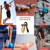 5-100kg Hand Grip Muscle Strengthener Trainer Adjustable Hands Gripper Strength Wrist Weights Expander Gym Exercise Accessories 5-100kg Hand Grip Muscle Strengthener Trainer Adjustable Hands Gripper Strength Wrist Weights Expander Gym Exercise Accessories