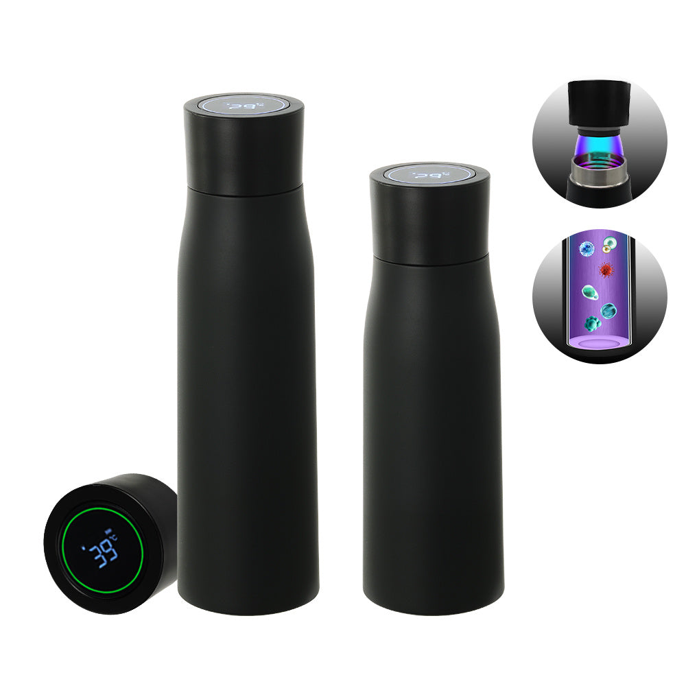 Thermal Water Bottle, Smart Temperature Display Insulated Cup, Stainless Steel Water Cup Tumbler Bottle Thermal Water Bottle, Smart Temperature Display Insulated Cup, Stainless Steel Water Cup Tumbler Bottle