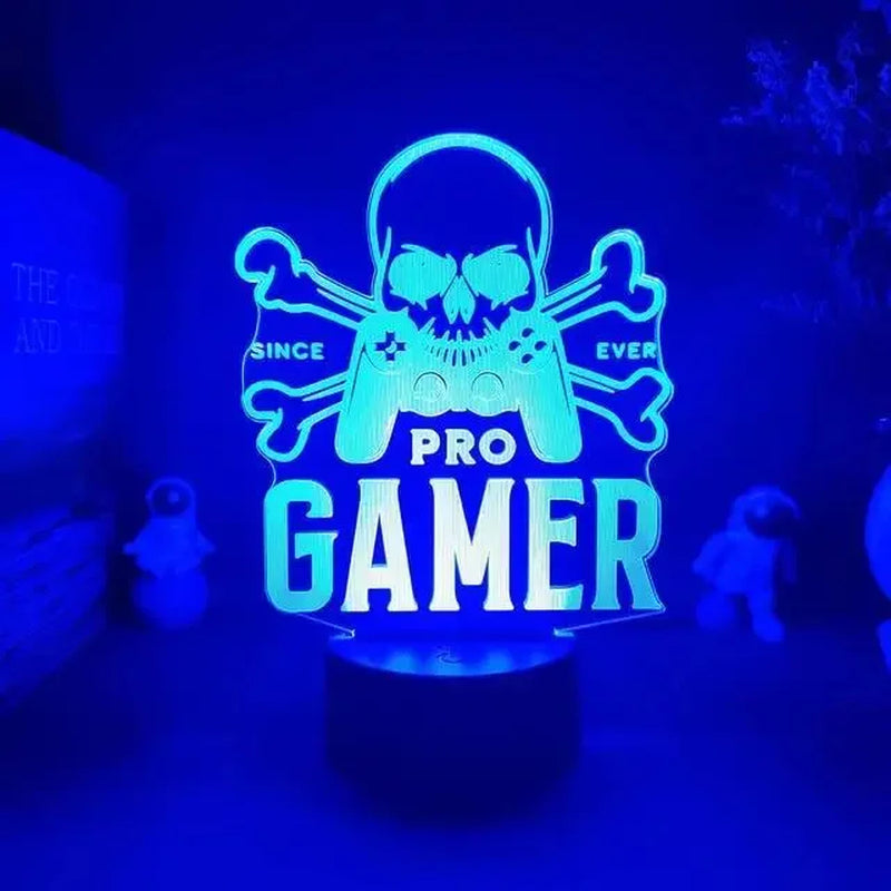 3D LED Gaming Setup RGB Lamp USB Powered Gaming Room Children'S Lamp Bedroom Night Lights LED Table Lamp Indoor Lighting Gifts 3D LED Gaming Setup RGB Lamp USB Powered Gaming Room Children'S Lamp Bedroom Night Lights LED Table Lamp Indoor Lighting Gifts