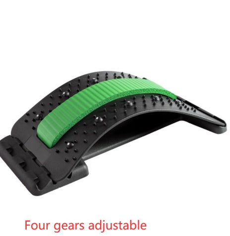 Back Stretcher Adjustable Back Cracker Massage Waist Neck Fitness Lumbar Cervical Spine Support Pain Relief Back Stretcher Adjustable Back Cracker Massage Waist Neck Fitness Lumbar Cervical Spine Support Pain Relief