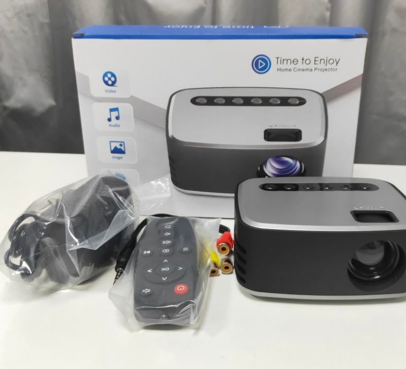 Mini Projector Led Home Theater Video Beamer Black Mini Projector Led Home Theater Video Beamer Black