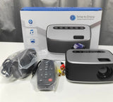 Mini Projector Led Home Theater Video Beamer Black Mini Projector Led Home Theater Video Beamer Black