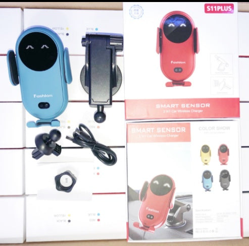 Infrared Induction Car Wireless Charger Car Phone Holder Infrared Induction Car Wireless Charger Car Phone Holder