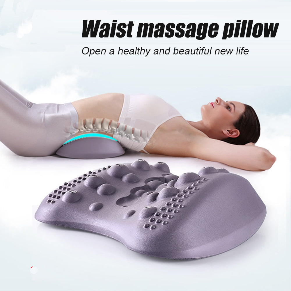 Lumbar Support Pillow For Lower Back Pain Relief Lower Back Stretcher Massager For Chronic Lumbar Pain Relief & Herniated Disc Lumbar Support Pillow For Lower Back Pain Relief Lower Back Stretcher Massager For Chronic Lumbar Pain Relief & Herniated Disc