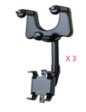 Rearview Mirror Phone Holder For Car Rotatable And Retractable Car Phone Holder Multifunctional 360 Rear View Mirror Phone Holder Suitable For All Mobile Phones And All Car Rearview Mirror Phone Holder For Car Rotatable And Retractable Car Phone Holder Multifunctional 360 Rear View Mirror Phone Holder Suitable For All Mobile Phones And All Car