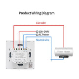 Water Heater Switch Intelligent High-power Water Heater Switch Timing Control Water Heater Switch Intelligent High-power Water Heater Switch Timing Control