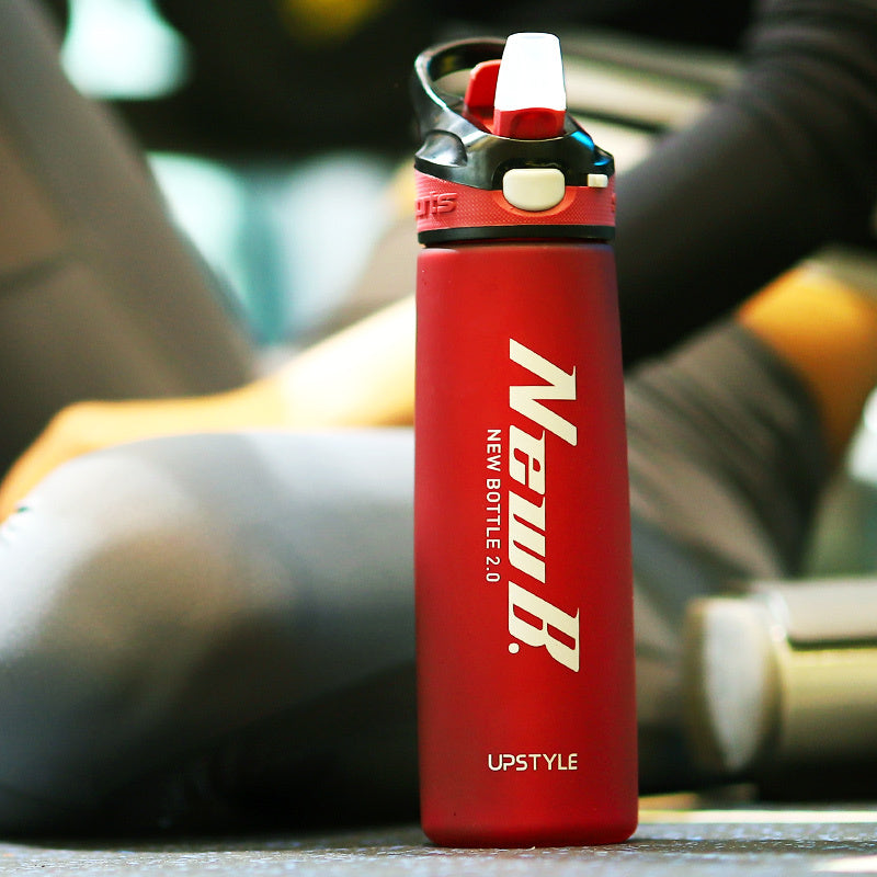 Large Capacity Fitness Straw Water Bottle Large Capacity Fitness Straw Water Bottle