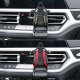 Racing Seat Shape Car Phone Holder Auto Air Vent Mobile Phone Clip 360 Degree Rotatable Car Cellphone Rack For Car Interior Racing Seat Shape Car Phone Holder Auto Air Vent Mobile Phone Clip 360 Degree Rotatable Car Cellphone Rack For Car Interior