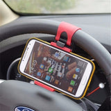 Car Steering Wheel Phone Clip Mount Holder Universal Bike Auto Camera GPS Stand Bracket For Phone Car Steering Wheel Phone Clip Mount Holder Universal Bike Auto Camera GPS Stand Bracket For Phone