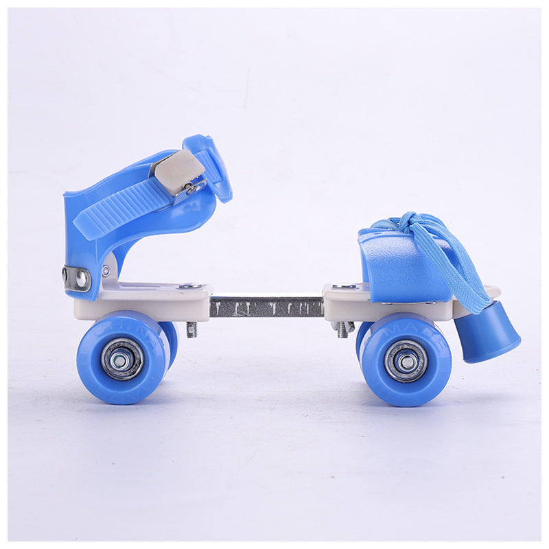 Roller Skates Double Row Pulley Four-wheeled Children's Adjustable Roller Skates Roller Skates Roller Skates Double Row Pulley Four-wheeled Children's Adjustable Roller Skates Roller Skates