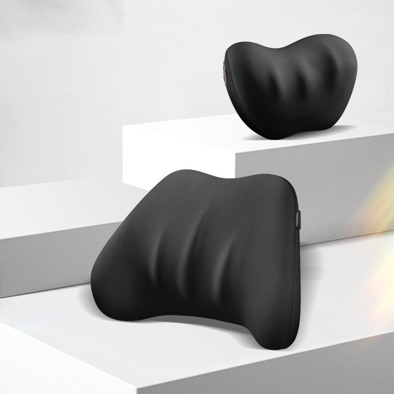Car Memory Foam Headrest Lumbar Support Car Memory Foam Headrest Lumbar Support