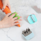 Stainless Steel Peeler Protective Finger Paring Knife Peeler Fruit Melon Peel Scraping Stainless Steel Peeler Protective Finger Paring Knife Peeler Fruit Melon Peel Scraping