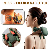 Electric Neck And Shoulder Muscle Massager Wireless Shoulder And Back Kneading Massage Shawl Neck Masajeador Relax Pain Relief Electric Neck And Shoulder Muscle Massager Wireless Shoulder And Back Kneading Massage Shawl Neck Masajeador Relax Pain Relief