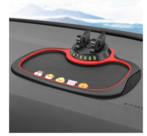 Non-Slip Car Phone Pad For 4-in-1 Car Parking Number Card Anti-Slip Mat Auto Phone Holder Sticky Anti Slide Dash Phone Mount Non-Slip Car Phone Pad For 4-in-1 Car Parking Number Card Anti-Slip Mat Auto Phone Holder Sticky Anti Slide Dash Phone Mount